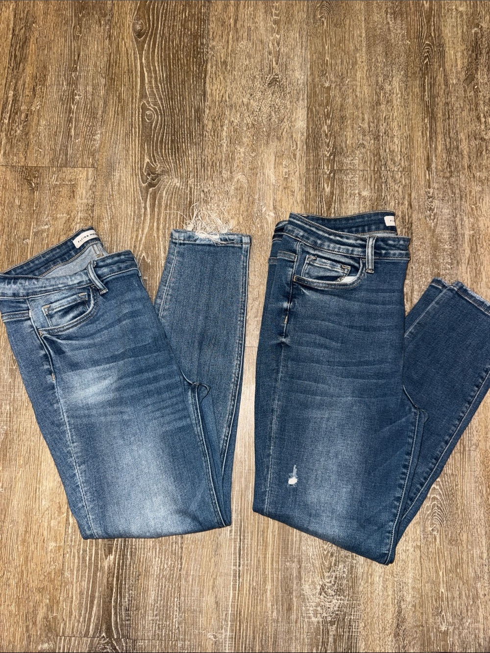 Flying Monkey 2 pairs (different) Blue Denim Skinny Jeans